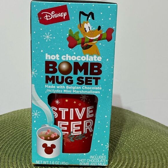 Disney Mickey Mouse Mug with Hot Chocolate Bomb NWT - Picture 6 of 6